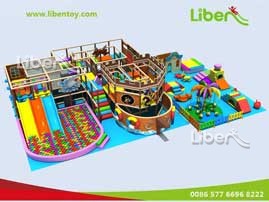 Pirate Themed Indoor Play Structure